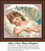 Vintage Cross Stitch Pattern | Alice, Close Those Peepers