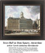 Architecture Cross Stitch Pattern | Town Hall on Dam Square, Amsterdam 
