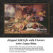 Fine Art Cross Stitch Pattern | Elegant Still Life with Flowers