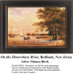 Waterscapes Cross Stitch | On the Shrewsbury River, Redbank, New Jersey