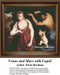 Fine Art Cross Stitch Pattern | Venus and Mars with Cupid