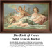 Fine Art Cross Stitch Pattern | The Birth of Venus