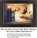 Romance Cross Stitch Pattern | Blessing of the Young Couple Before Marriage