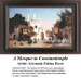 A mosque with an ornate entrance and a large tree nearby is brought to life as a counted cross stitch pattern by Germain Fabius Brest.