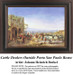 Fine Art Cross Stitch Pattern | Cattle Dealers Outside Porta San Paolo Rome