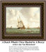 A scene of a Dutch whaler sailing through choppy waters, with ships in the background, designed as a PDF chart by Jan Van Rietschoof.