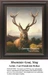 A stag stands proudly in a natural setting, designed as a PDF chart from a painting by Carl Friedrich Deiker, showcasing the beauty of wildlife.