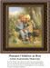 Children in Cross Stitch Patterns | Peasant Children at Rest 