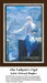 A warrior goddess holds her sword and shield, gazing into the distance, designed as a PDF chart by Edward Hughes for Sunrays Creations.