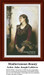 A woman in Mediterranean attire leans against a wall, transformed into a counted cross stitch pattern by artist Jules Joseph Lefebvre.