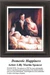A detailed counted cross-stitch pattern preview of Lilly Martin Spencer's Antebellum genre painting, "Domestic Happiness." The heartwarming design depicts a loving mother and father leaning over to gaze at their sleeping children in a softly lit bedroom.