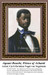A portrait of Aquasi Boachi, Prince of Ashanti, by Carl Christian Vogel von Vogelstein, suitable for your next cross stitch project on Aida cloth.