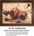 A woman relaxes on a couch in a spa-like setting with flowers nearby, designed as a cross stitch chart from Sir Lawrence Alma-Tadema's artwork.