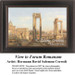 Fine Art Cross Stitch Pattern | View to Forum Romanum