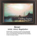 A scenic portrayal of the City of Kazan with boats and trading activity, ready for your next cross stitch project!