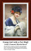 Women in Cross Stitch Patterns | Young Girl with a Fur Muff