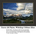 Landscape Cross Stitch Pattern | Torres del Paine, Whirling Chilean Skies 