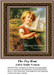 The Toy Boat, Children Counted Cross Stitch Pattern, Fine Art Counted Cross Stitch Pattern