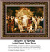Spring Counted Cross Stitch Pattern | Allegory of Spring 