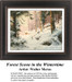 Fine Art Cross Stitch Pattern | Forest Scene in Wintertime