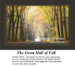 A tranquil pathway lined with trees adorned in fall foliage, this BAP cross stitch pattern invites seasonal charm with rich colors and warm tones.
