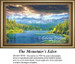 Landscape Cross Stitch Pattern | The Mountain's Eden