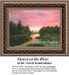 Fine Art Cross Stitch Patterns | Sunset Over the River