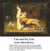 Fine Art Cross Stitch Pattern | Una and the Lion