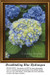 Flower Cross Stitch Pattern | Breathtaking Blue Hydrangea