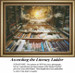 Fantasy Surreal Cross Stitch | Ascending the Literary Ladder
