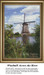 Windmill Cross Stitch Pattern | Windmill Across the River 