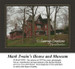 A digital pattern of Mark Twain's House and Museum, featuring its distinctive American High Gothic architecture surrounded by trees.