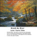 A river flows through a landscape of vibrant fall foliage, designed as a counted cross stitch pattern by artist Charles White, yours as a counted.