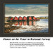 Landscape Cross Stitch Pattern | Homes on the Water in Brekstad Norway