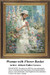 Fine Art Cross Stitch Pattern | Woman with Flower Basket