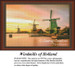 Windmill Cross Stitch Pattern | Windmills of Holland