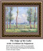 Fine Art Cross Stitch Pattern | The Edge of the Lake