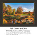 Landscape Cross Stitch Pattern | Fall Comes to Eden