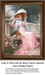 Fine Art Cross Stitch Pattern | Lady in Pink with her King Charles Spaniels