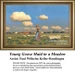 A young woman with flaxen hair guides a gaggle of geese in a sunny meadow, illustrated in this cross stitch chart by Paul Wilhelm Keller-Reutlingen.