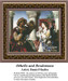 Fine Art Cross Stitch Pattern | Othello and Desdemona