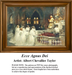 A detailed counted cross-stitch pattern preview of Albert Chevallier Tayler's painting, "Ecce Agnus Dei." The Victorian naturalistic religious design features an outdoor devotional scene illuminated by soft atmospheric light, evoking sacred humility.