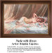 Fine Art Cross Stitch Pattern | Nude with Roses