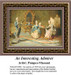 Fine Art Cross Stitch Pattern | An Interesting Admirer