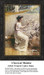 A young woman sits gracefully on an outdoor bench beneath a canopy, surrounded by blossoming branches in this xstitch chart by Francis Coates Jones.