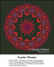 Fractal Cross Stitch Pattern | Scarlet Theater