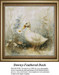Spring Cross Stitch Pattern | Downy-Feathered Duck