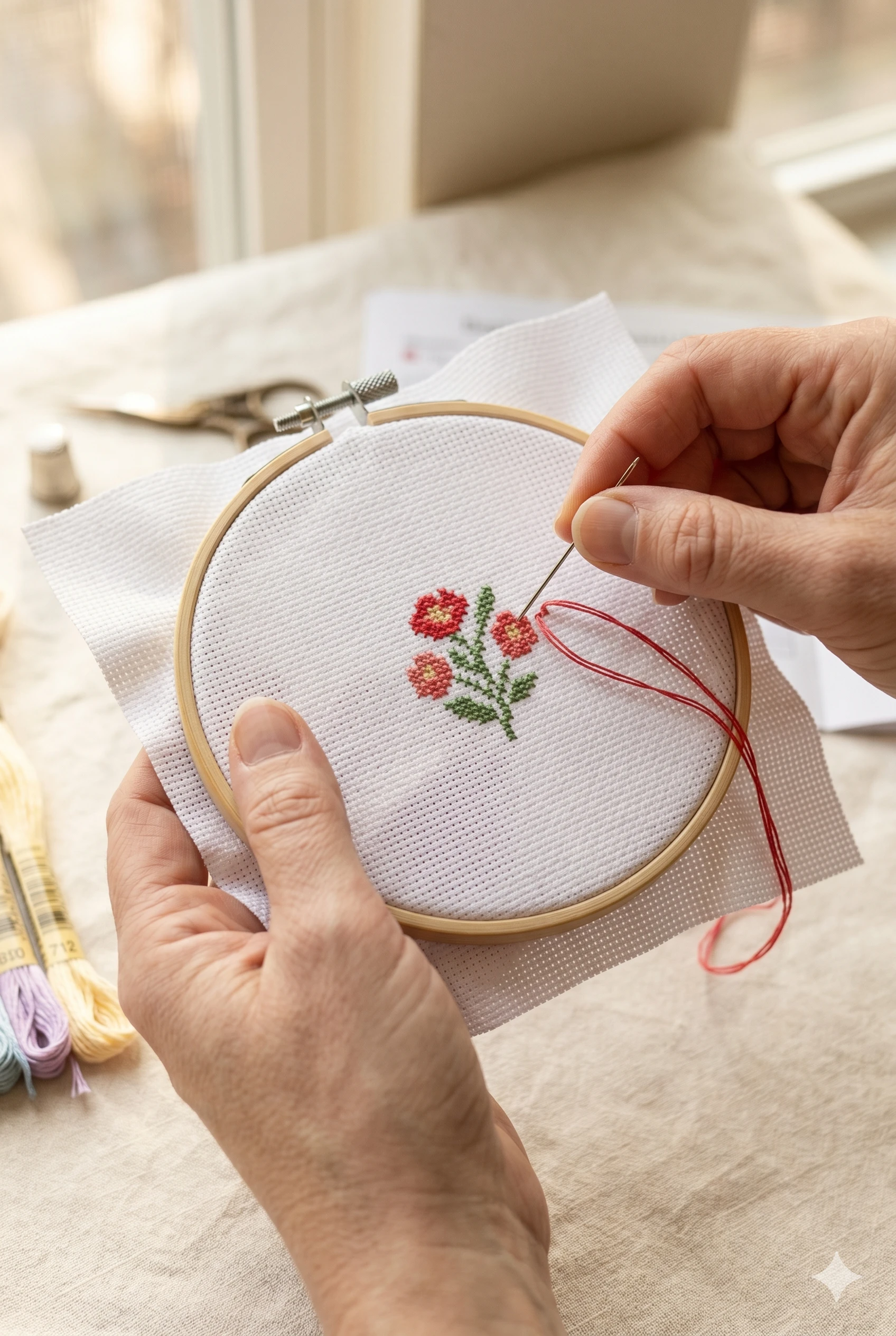 Cross Stitch for Beginners: Everything You Need to Start
Your First Project Today technique detail