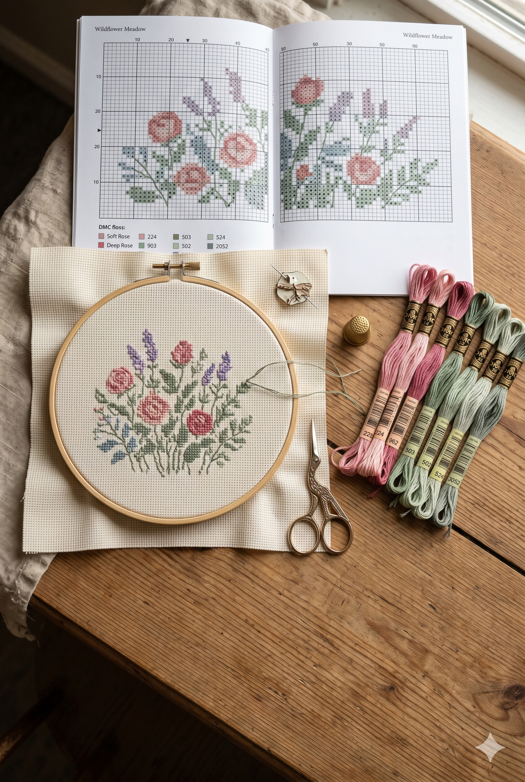 How to Read a Cross Stitch Pattern: A Complete Guide for New Stitchers