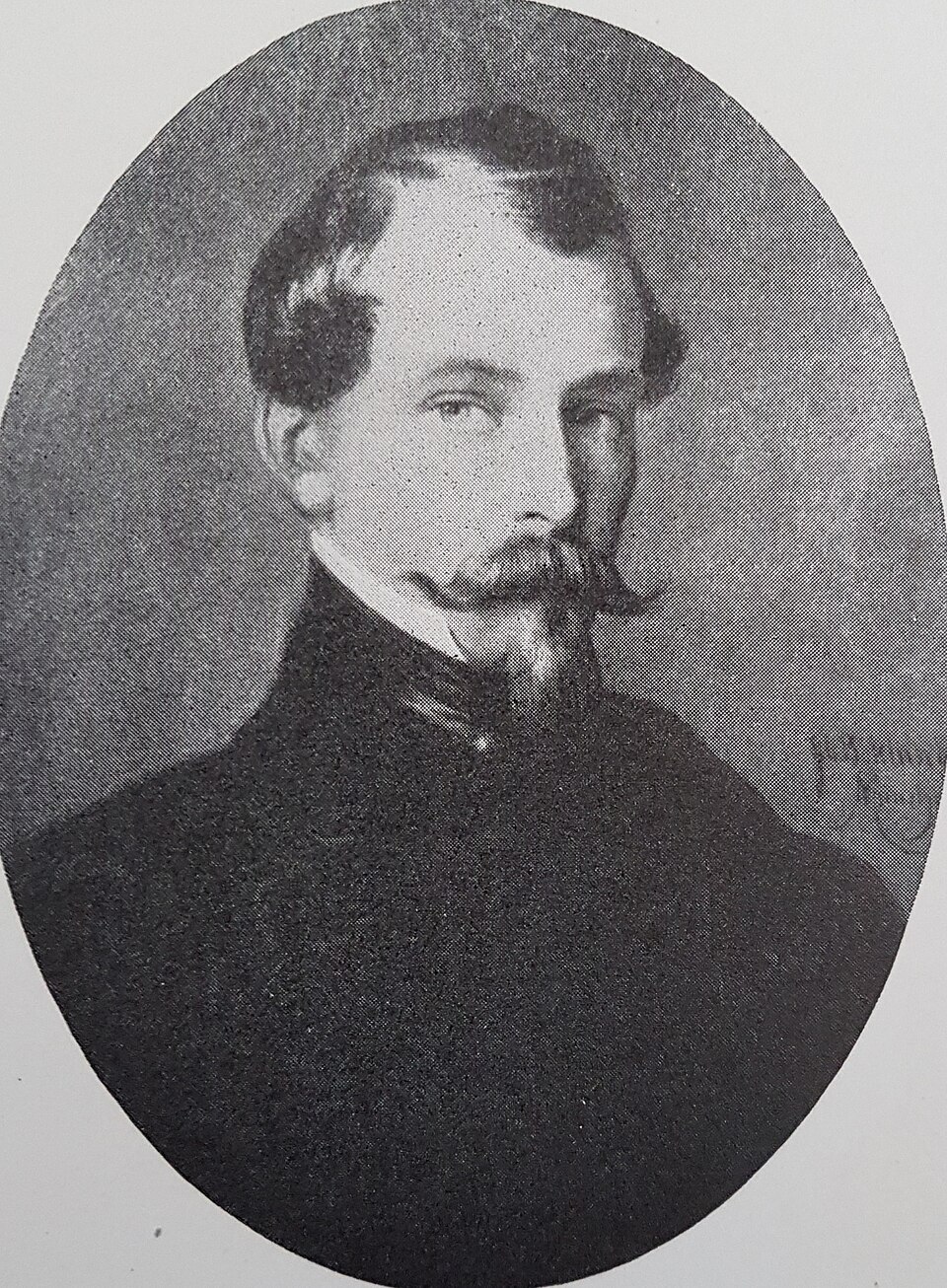 Johan Christoffer Boklund (1817&ndash;1880), Swedish painter and professor known for his meticulous genre scenes and historical subjects. A key figure in the Royal Swedish Academy, his work is characterized by fine academic detail and warm, atmospheric lighting. Portrait is a self-portrait from the Nationalmuseum collection &mdash; public domain. His works are featured as counted cross stitch patterns by Sunrays Creations.